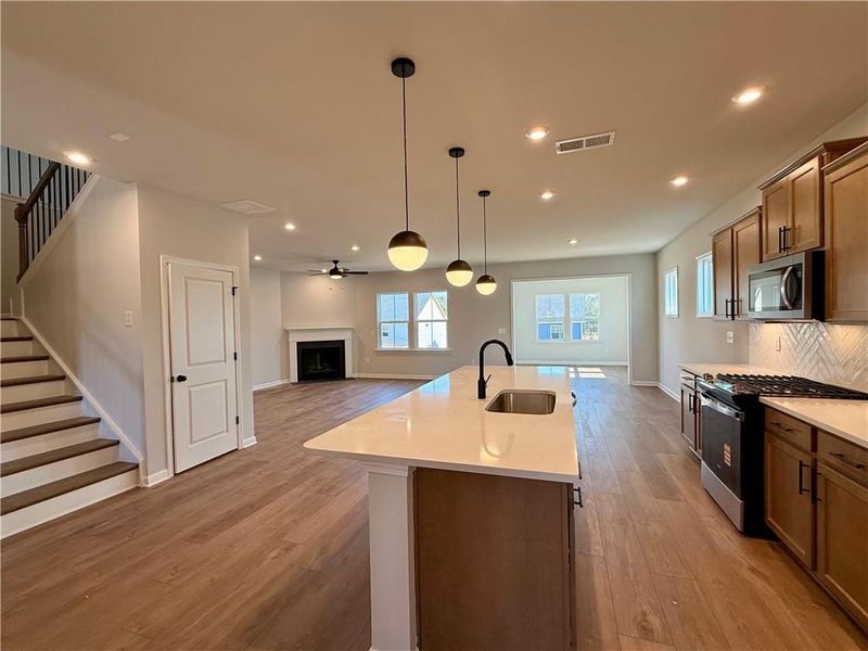 Furnished interior view inside a new home in Berkeley Mill, Cumming (Image 18).