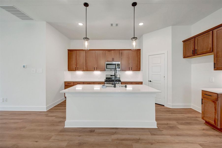 Furnished interior view inside a new home in Sorella, Tomball (Image 14).
