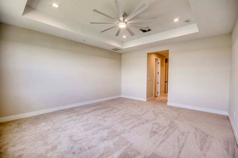 Furnished interior view inside a new home in Apex at Avenir, Palm Beach Gardens (Image 16).