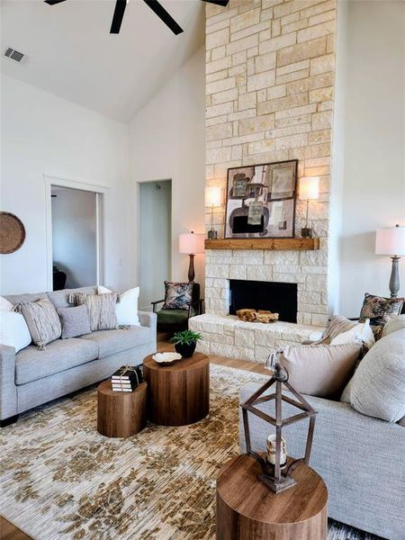 Furnished interior view inside a new home in , Caddo Mills (Image 10).