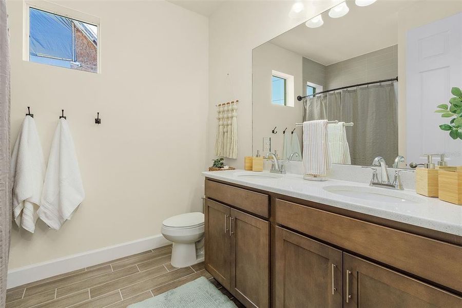 Furnished interior view inside a new home in , Cape Coral (Image 8). Furnished interior view inside a new home in , Cape Coral (Image 8).