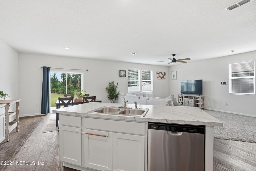 Furnished interior view inside a new home in Cross Creek Express, Green Cove Springs (Image 23). Furnished interior view inside a new home in Cross Creek Express, Green Cove Springs (Image 23).
