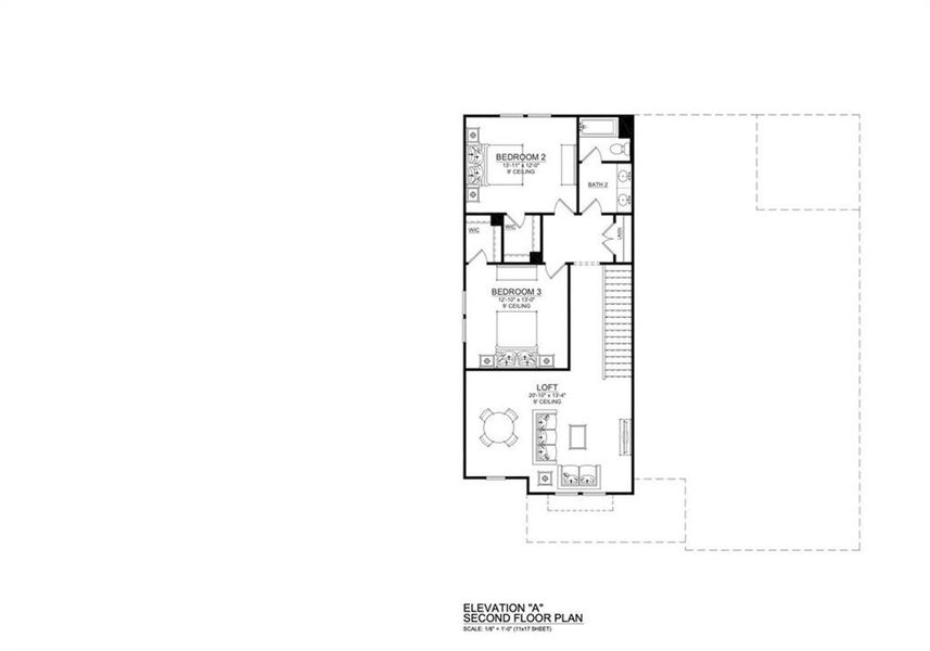 2D floor plan layout of this home in , Ellijay, GA (Image 4).