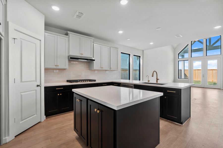 Furnished interior view inside a new home in Bridgeland 45', 50', 70', Cypress (Image 7).