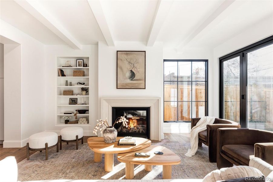 Furnished interior view inside a new home in , Denver (Image 7).