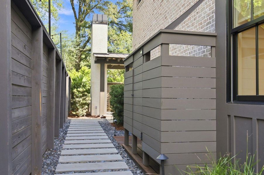 Exterior details and patio area of a home in , Mount Pleasant (Image 42).