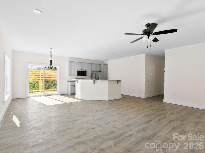 Spacious, unfurnished interior of a new home in , Candler (Image 25).