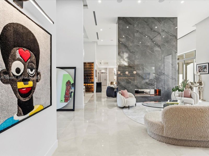 Furnished interior view inside a new home in , Plantation (Image 42).