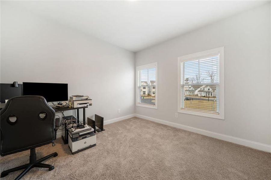 Furnished interior view inside a new home in , Buford (Image 14). Furnished interior view inside a new home in , Buford (Image 14).