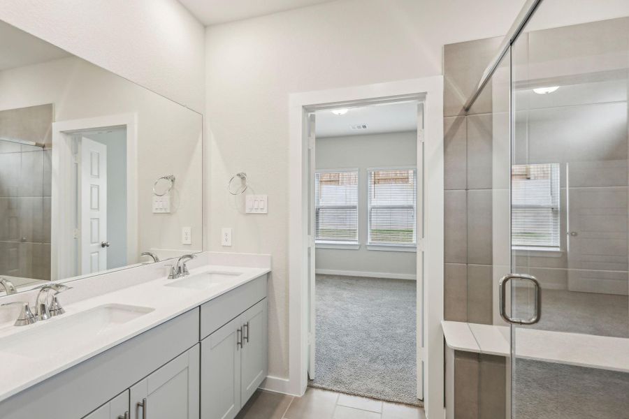 Photo is not of the actual home, but is an inspirational photo of builder’s model home and may depict options, furnishings, and/or decorator features that are not included