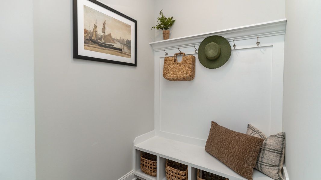 Representative furnished interior of a home built from the HARBOR OAK by D.R. Horton in Spring View Landing, Loris (Image 5).