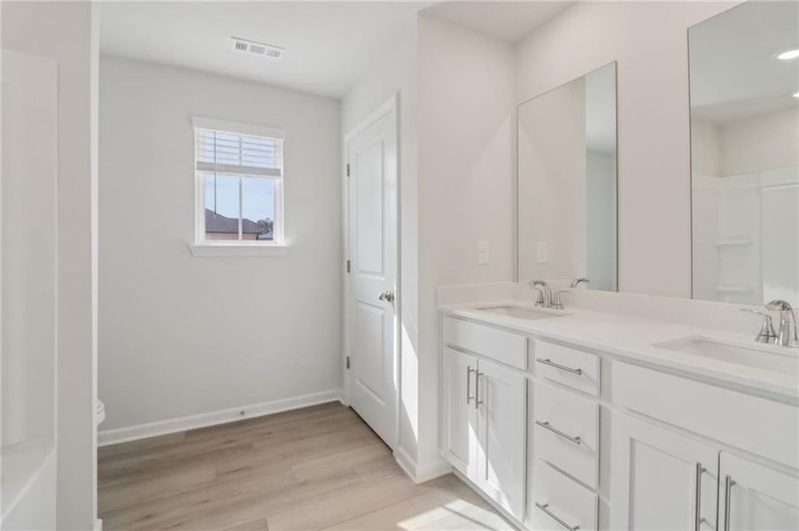 Furnished interior view inside a new home in Harmony Manor, Fairburn (Image 6).