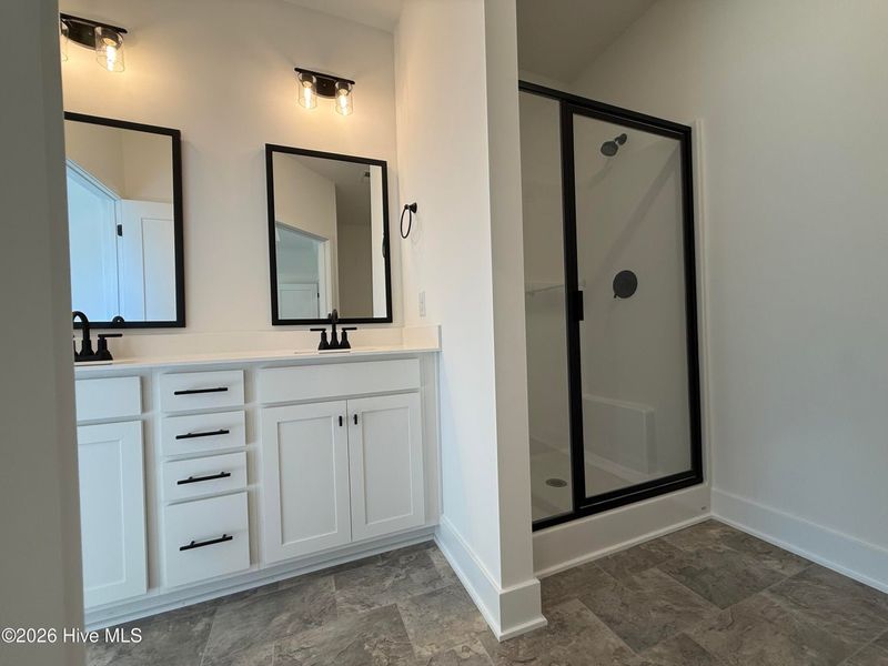 Furnished interior view inside a new home in Wood Creek Landing, Leland (Image 9). Furnished interior view inside a new home in Wood Creek Landing, Leland (Image 9).