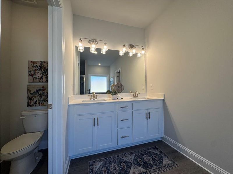Furnished interior view inside a new home in Tuscany Hills, Douglasville (Image 16).