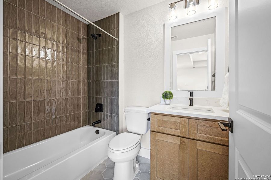 Furnished interior view inside a new home in , Spring Branch (Image 13).