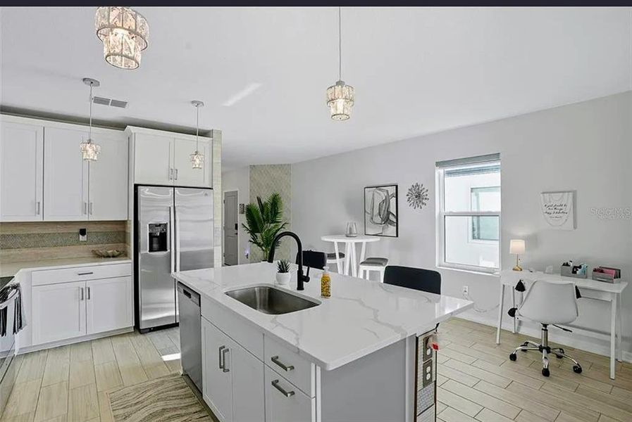 Furnished interior view inside a new home in , Port Charlotte (Image 15). Furnished interior view inside a new home in , Port Charlotte (Image 15).