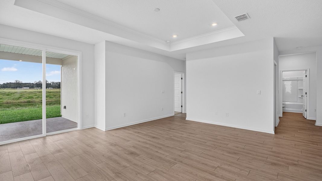 Representative unfurnished interior of a home built from the Riverside by D.R. Horton in Sawmill Branch, Palm Coast (Image 22).