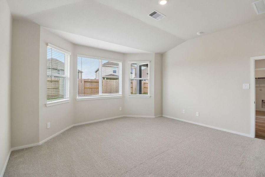 Spacious, unfurnished interior of a new home in Riviera Pines - Premier Series, Huffman (Image 29). Spacious, unfurnished interior of a new home in Riviera Pines - Premier Series, Huffman (Image 29).