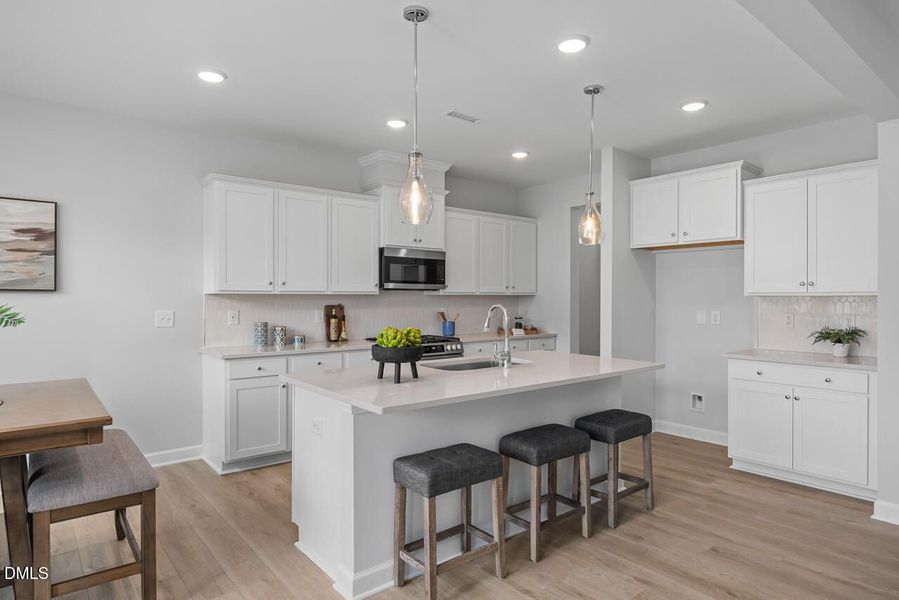 Furnished interior view inside a new home in Gregory Village, Lillington (Image 6).