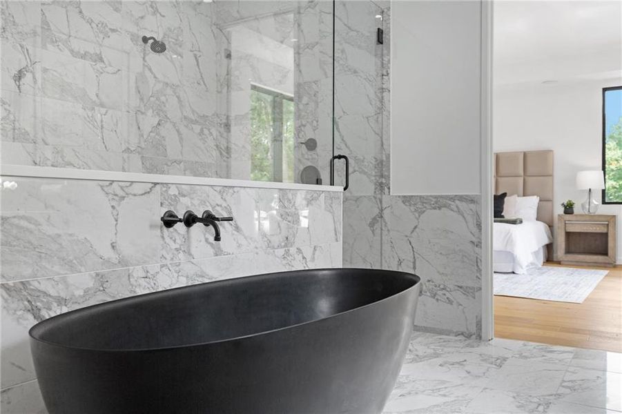 Close-up of interior finishes inside a home in , Atlanta (Image 19).