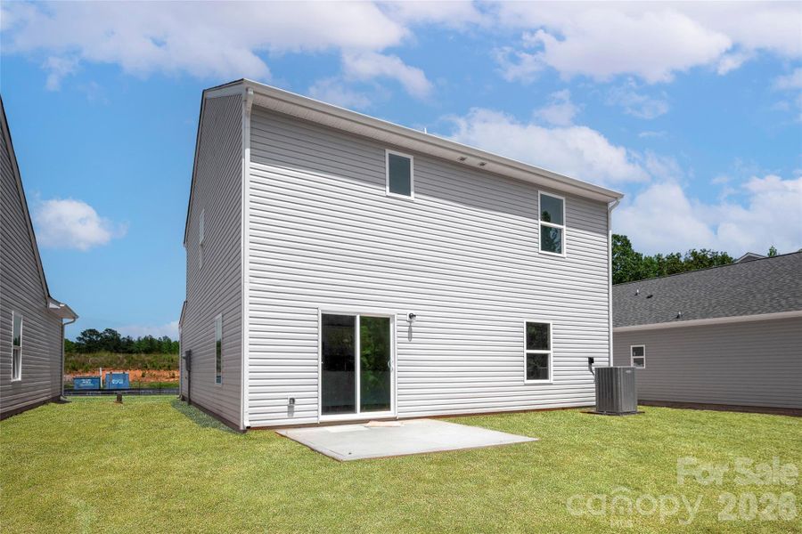 Exterior details and patio area of a home in , Winston-Salem (Image 3). Exterior details and patio area of a home in , Winston-Salem (Image 3).
