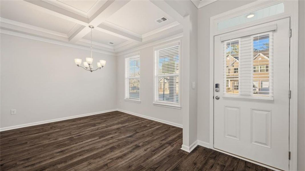Spacious, unfurnished interior of a new home in Water Oak Estates, Lawrenceville (Image 34).