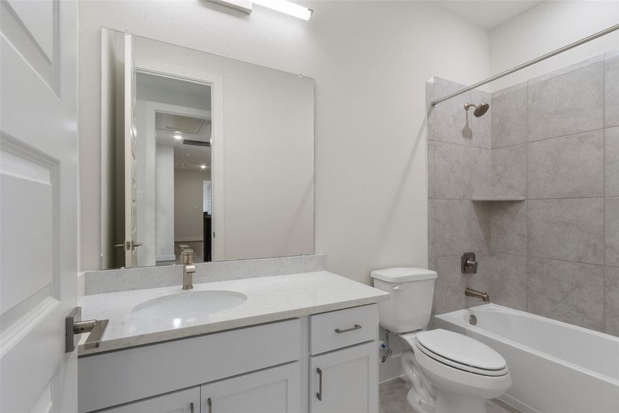 Furnished interior view inside a new home in Shady Acres, Houston (Image 7). Furnished interior view inside a new home in Shady Acres, Houston (Image 7).