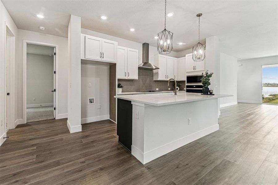 Furnished interior view inside a new home in The Peninsula at Rhodine Lake, Riverview (Image 14).