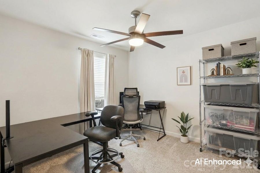 Furnished interior view inside a new home in Morgan Hills, Albemarle (Image 8).