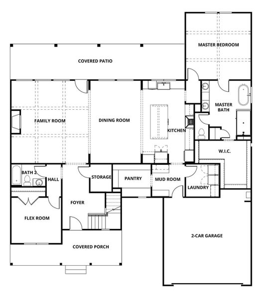 The first floor of the Maxwell plan. The first floor of the Maxwell plan.