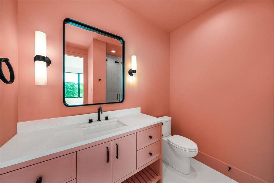 Furnished interior view inside a new home in , Prosper (Image 17).