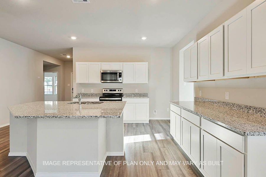 Furnished interior view inside a new home in Liberty Village, Brenham (Image 5).