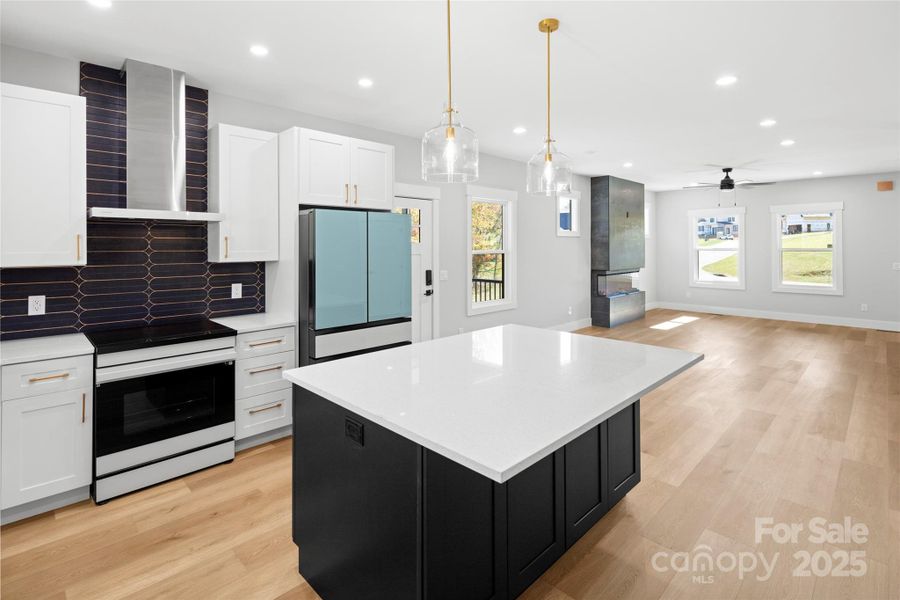 Furnished interior view inside a new home in , Asheville (Image 7).