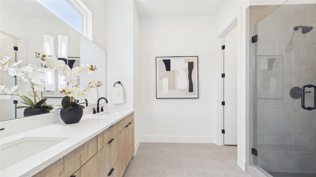 Furnished interior view inside a new home in Cebra Court, Houston (Image 21).