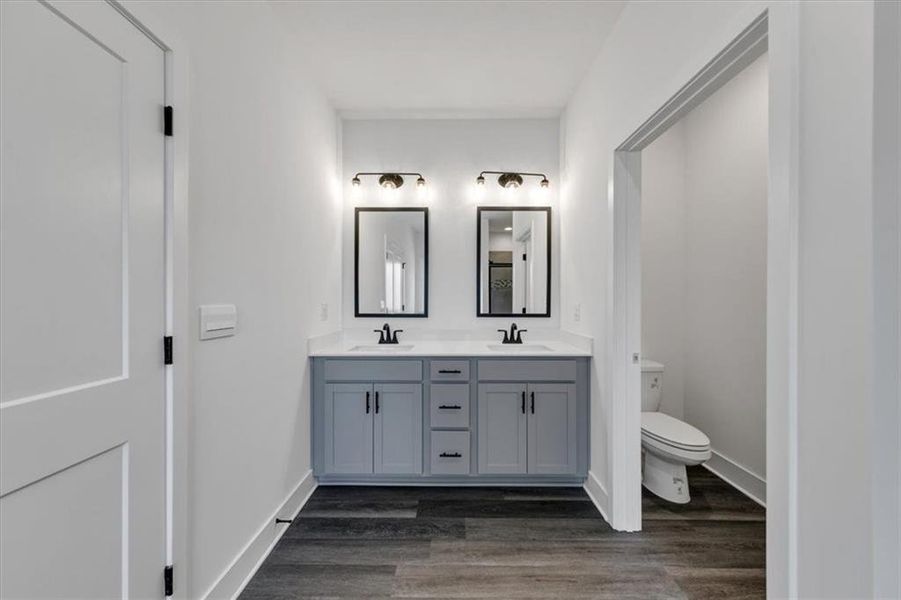 Furnished interior view inside a new home in Tuscany Hills, Douglasville (Image 13).