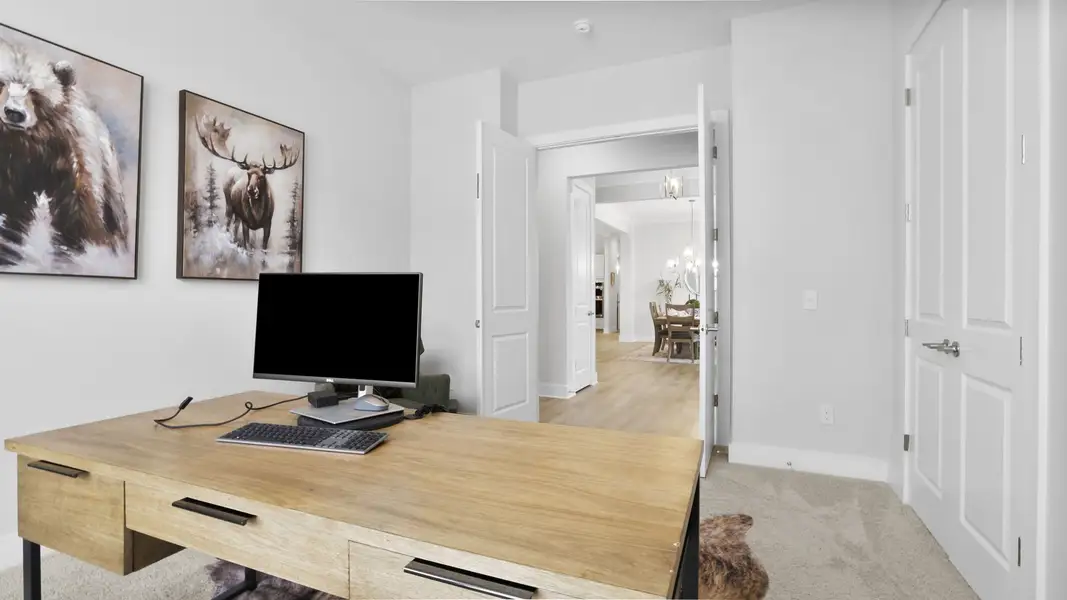 Furnished interior view inside a new home in Pinebrook, Woodruff (Image 7). Furnished interior view inside a new home in Pinebrook, Woodruff (Image 7).