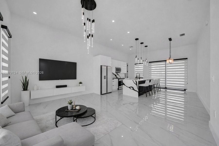 Furnished interior view inside a new home in , Lehigh Acres (Image 5).