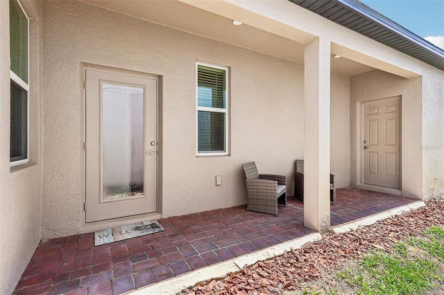 Exterior details and patio area of a home in , Winter Garden (Image 3). Exterior details and patio area of a home in , Winter Garden (Image 3).