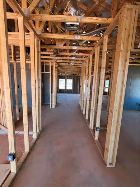 In-progress construction of a new home in Grand Magnolia, Waller, TX (Image 4).
