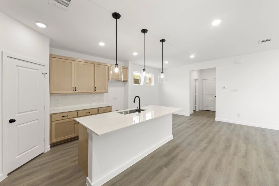 Kitchen featuring the Artisan Collection