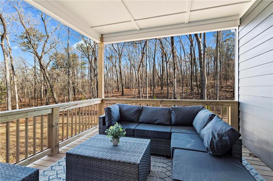 Furnished interior view inside a new home in Dorsett Bridge, Douglasville (Image 14).