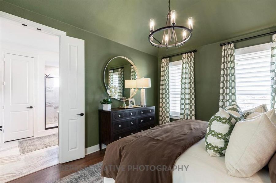 Furnished interior view inside a new home in , Royse City (Image 13).