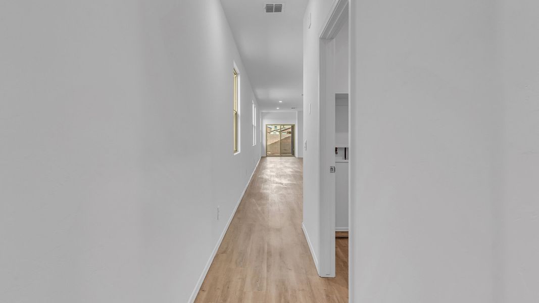 Representative unfurnished interior of a home built from the Brooke by D.R. Horton in Coronet at Gladden Farms, Marana (Image 19). Representative unfurnished interior of a home built from the Brooke by D.R. Horton in Coronet at Gladden Farms, Marana (Image 19).