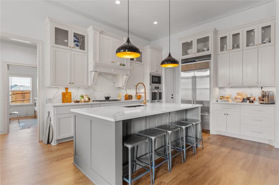 Furnished interior view inside a new home in , Woodway (Image 33).