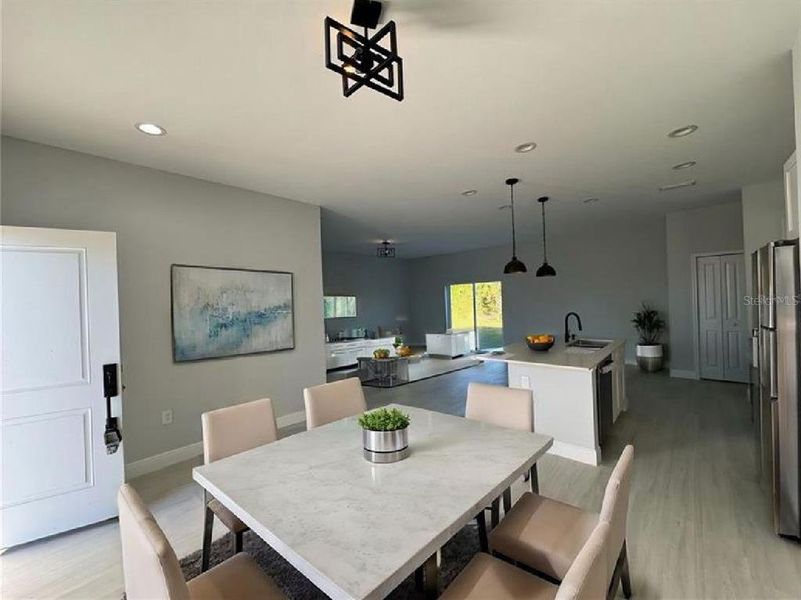 Furnished interior view inside a new home in , Port Charlotte (Image 6). Furnished interior view inside a new home in , Port Charlotte (Image 6).