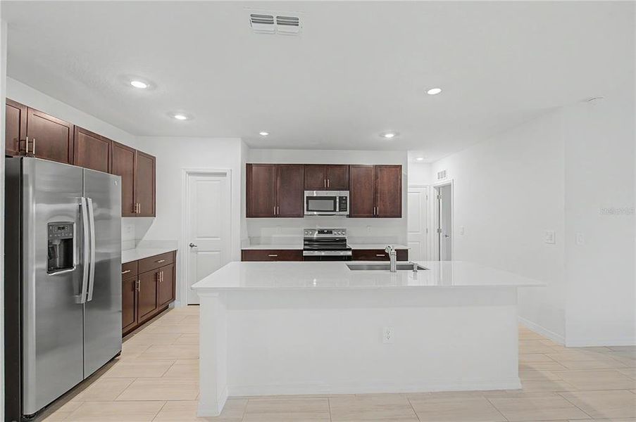 Furnished interior view inside a new home in Park East, Plant City (Image 8).