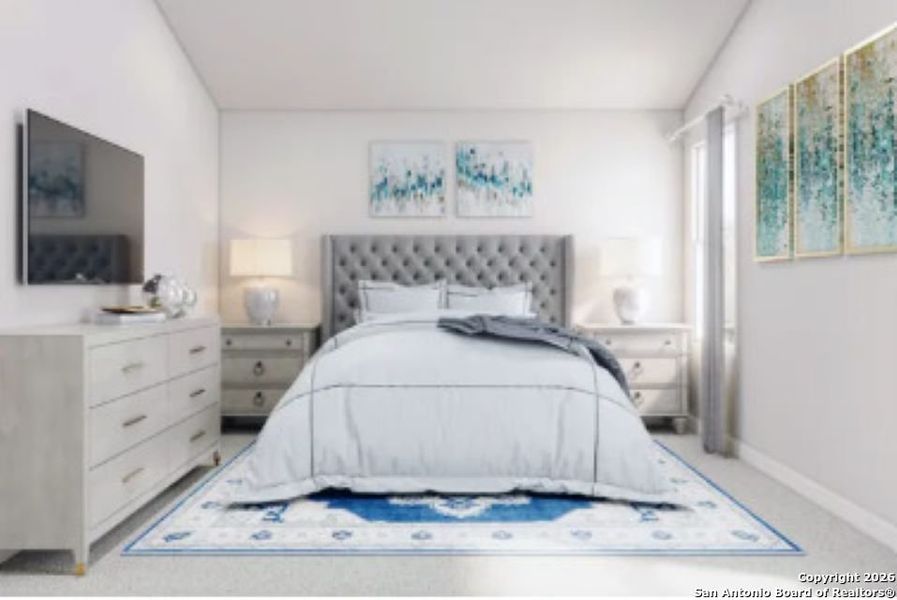 Furnished interior view inside a new home in The Park, Uvalde (Image 4).