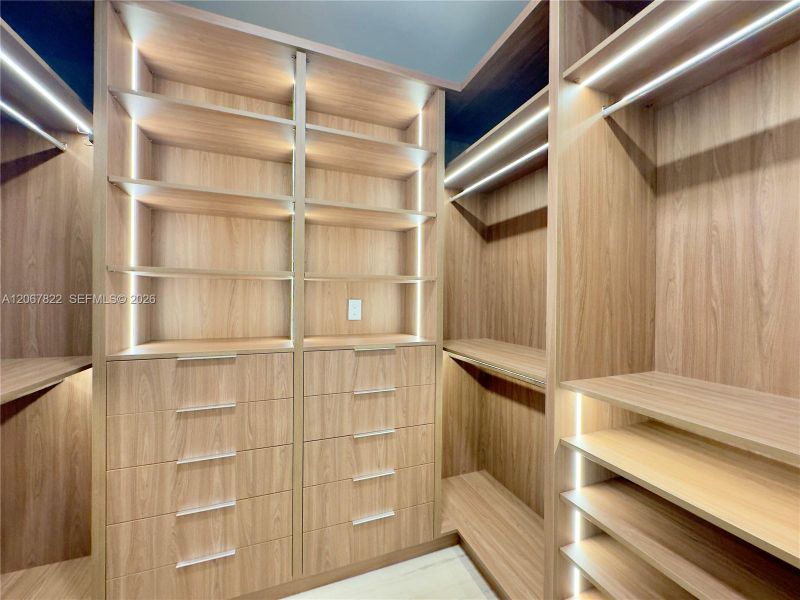 His Closet