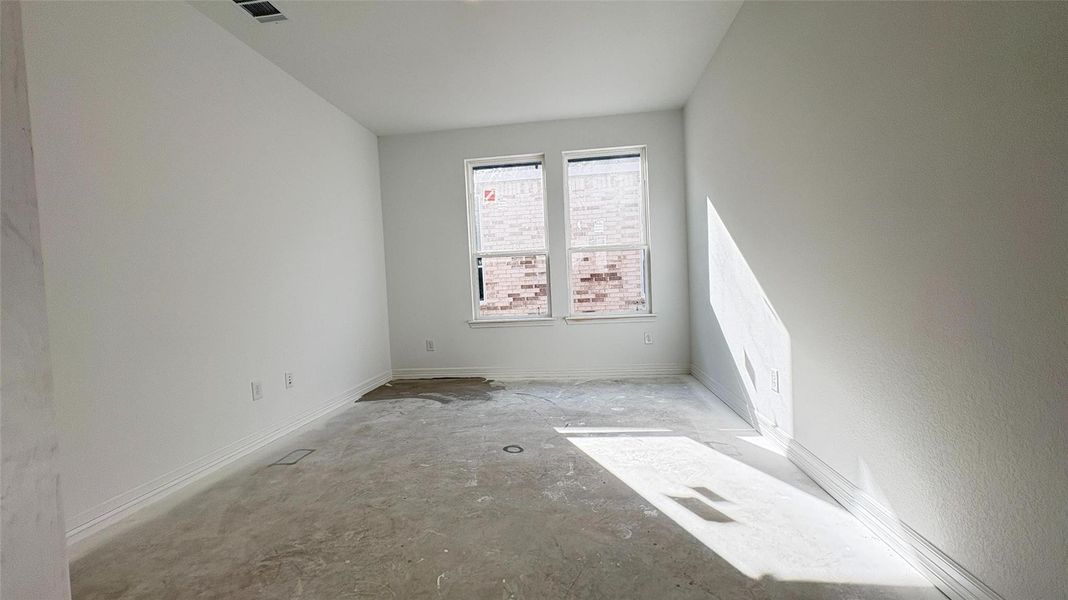 Actual progress of your home.