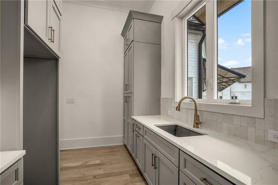 Furnished interior view inside a new home in , Newnan (Image 47).